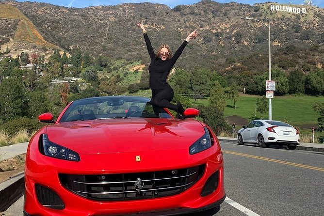 30-Minute Ferrari California Driving Tour To Hollywood Sign