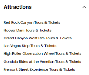 attraction-filtering